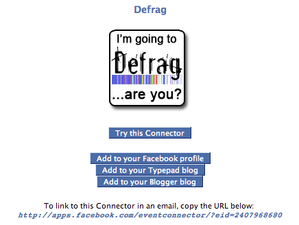 Defragconnectorscreenshot Defragconnectorscreenshot