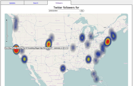 Twitterheatmap
